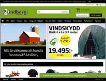 Tablet Screenshot of p-lindberg.se