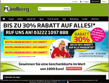 Tablet Screenshot of p-lindberg.de